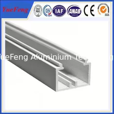 YueFeng china factory white powder coated aluminium channel price per kg