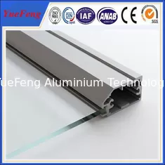 China factory aluminium glass door frame profile, aluminium bathroom doors, aluminium door frame supplier