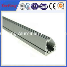China 6000 series extruded aluminium profile for led strip / aluminum profile for led light bar supplier