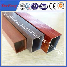 aluminium extrusion color painting aluminum tube supplier, OEM/ODM aluminium hollow tube