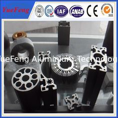 China Custom size aluminum extrusion, hot anodized aluminum profile extrusion round heatsink supplier