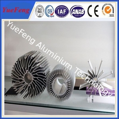 industrial al6063 t5 aluminum extrusion heatsink profiles cooling fin manufacturer