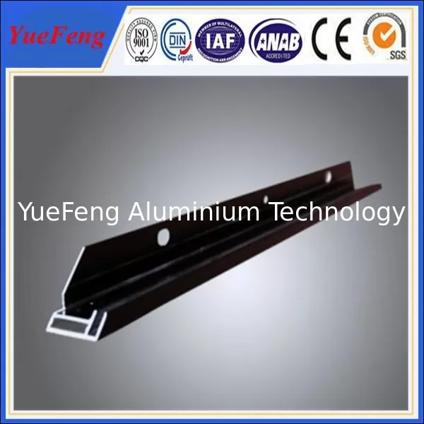 Anodized and Electrophoresis Black Aluminum Frame for PV Solar Module Assembly