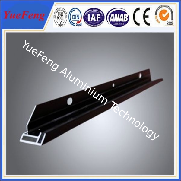 Anodized and Electrophoresis Black Aluminum Frame for PV Solar Module Assembly