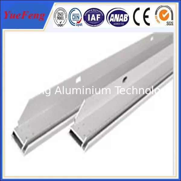 Aluminium extrusion solar panel frame by custom drawing with different sizes