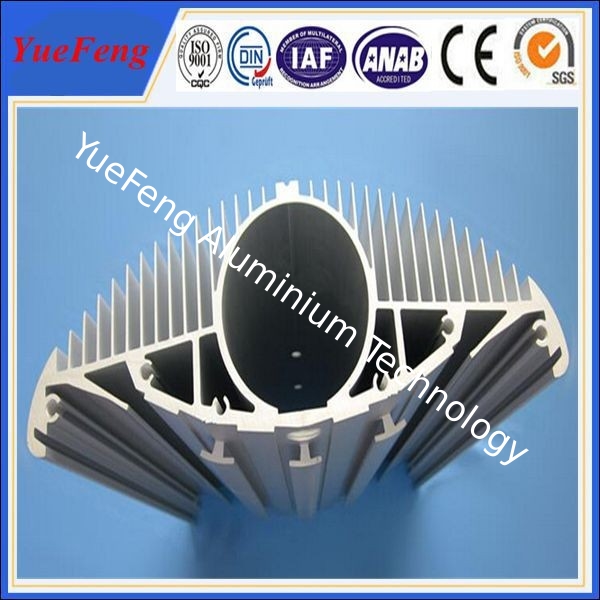 High power led aluminum extrusion heat sink