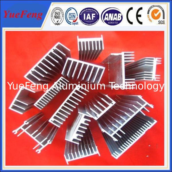 6061/6063 Aluminium heat sink supplier in China/anodized aluminium extruded for heatsink