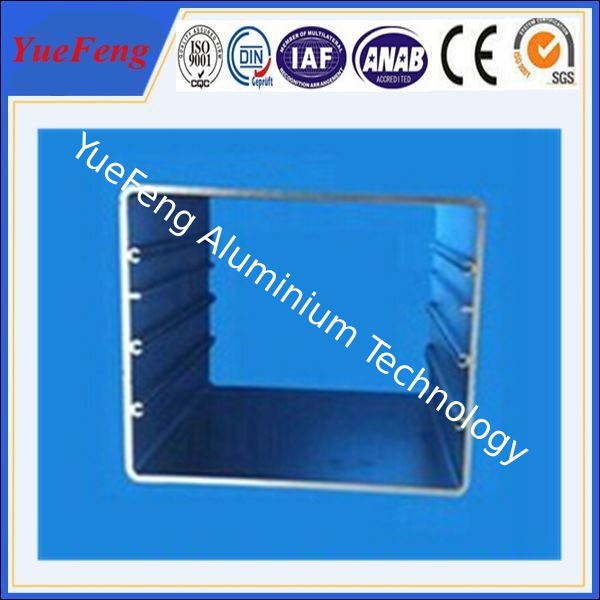 6005/6063 T5 square extruded aluminium alloy profiles for aluminum tube