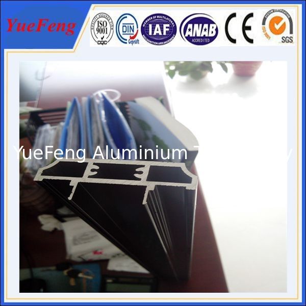 Black Anodizing Extruded Aluminum Profile, Aluminium Extrusion Profile
