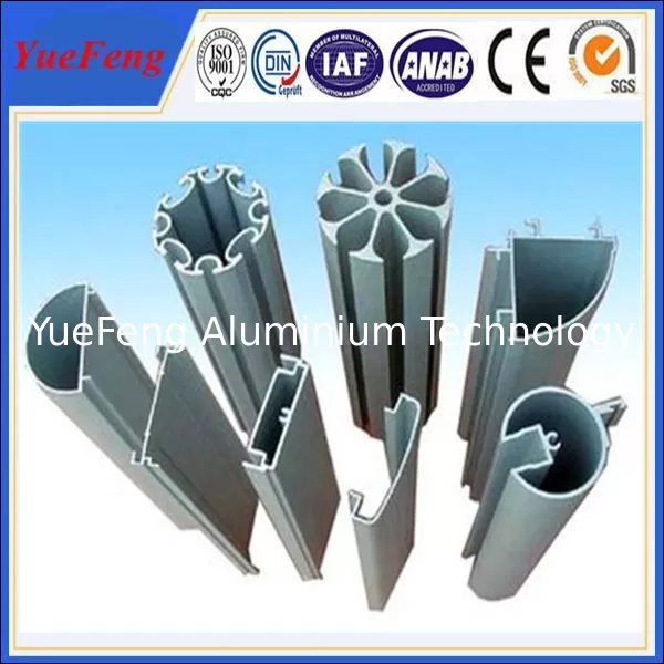 Aluminium extrusion customized produce by drawing from customer