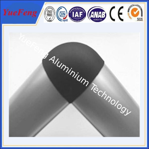 Hot selling 6063-T5 anodized extrusion aluminium profiles for desk /extrusion aluminum