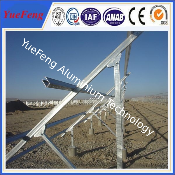 solar panel installation aluminum alloy ground solar mount system