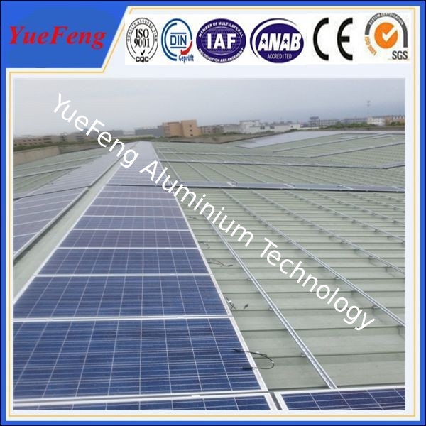 Flat Roof PV Mounting System, solar panel mounting rack for Japan