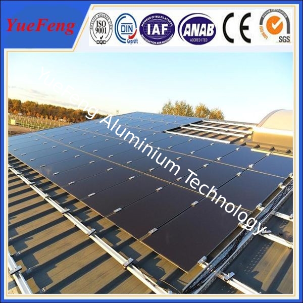 solar panel mounting rails china supplier/ top quality aluminum mounting rail