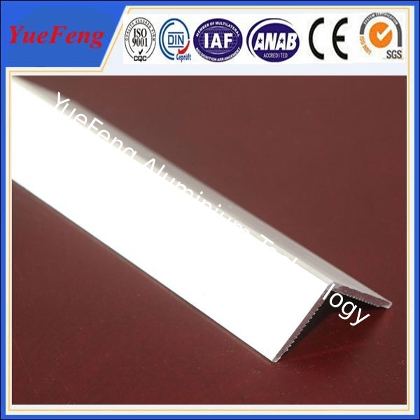 extruded profile aluminium angle for industry using drawings design