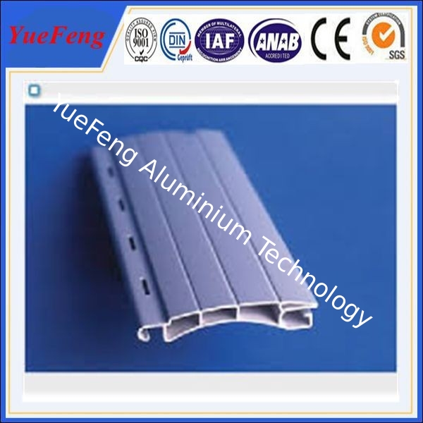 European designed Aluminum extrusion profile slat for Roller/Rolling shutter doors