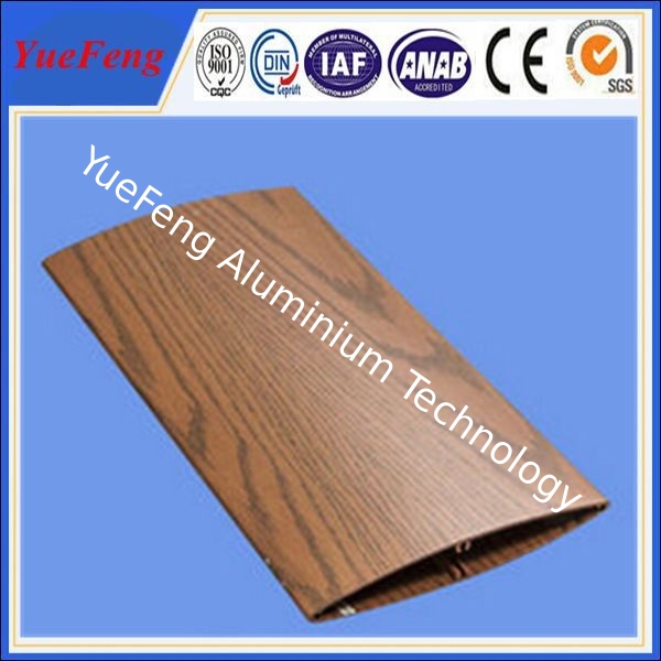 Industrial Aluminum Alloy Fan Blade, Airfoil Extruded Aluminum Louvers