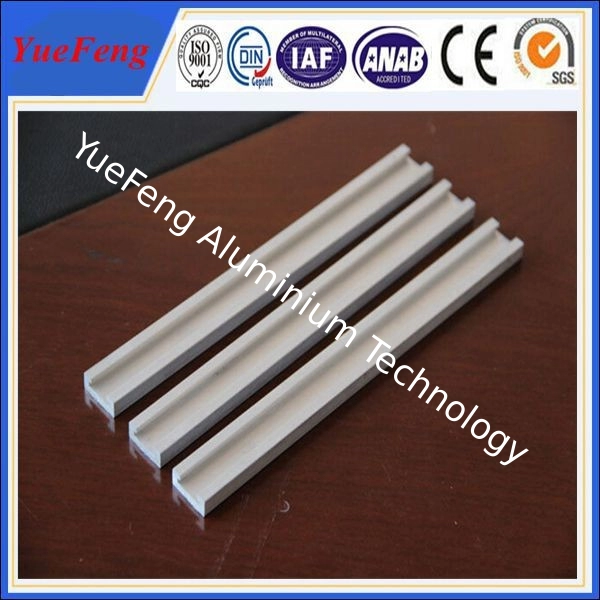 6000 series extrusion natural anodized u-shaped aluminum channel sizes