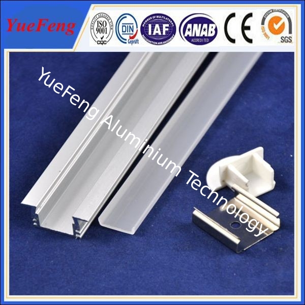 T Shaped Aluminum Extrusion , Metal Extrusion Profiles For LED Lighting