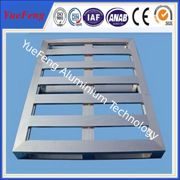 Mill Finished Industrial Aluminium Profile Aluminum Pallet 6063 aluminum alloy