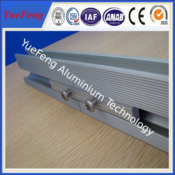 solar panel mounting aluminum rail,Anodized Aluminum Solar Roof Rail extrusion