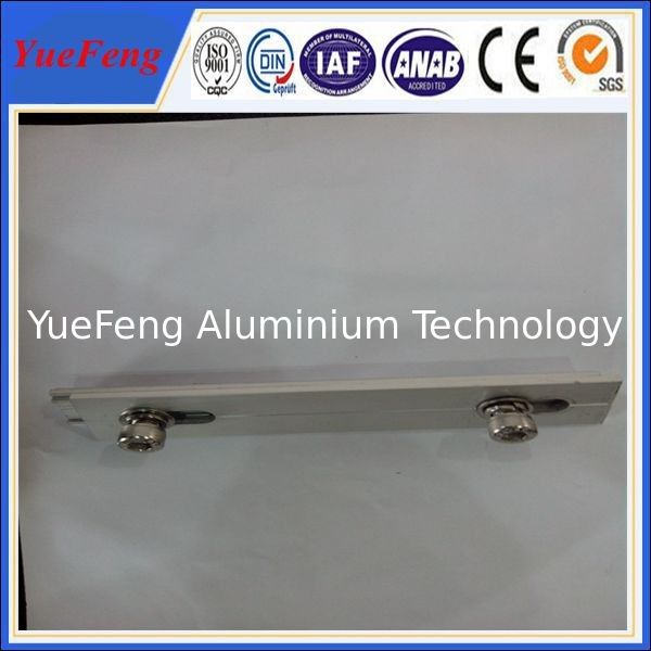 6063-T5 customized Aluminum solar panel mounting rail/bracket/accessories
