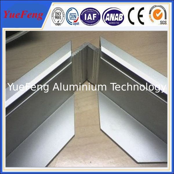 Sand blasting and anodising aluminum extrusion for solar frame 6063 alloy