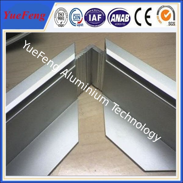 Sand blasting and anodising aluminum extrusion for solar frame 6063 alloy