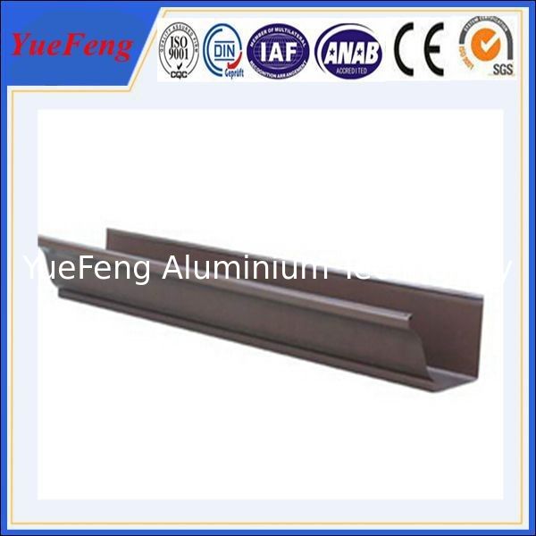 YUEFENG manufacturer Black Anodized Aluminum Screw Profile