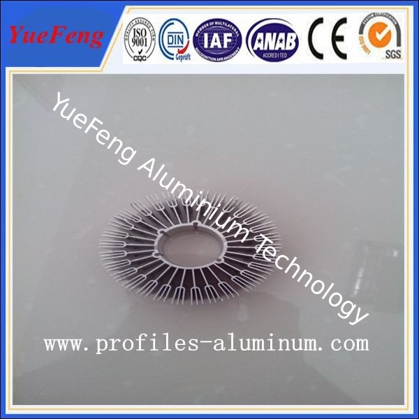 extrusion sunflower heat sink aluminum/ heat sink extrusion profiles