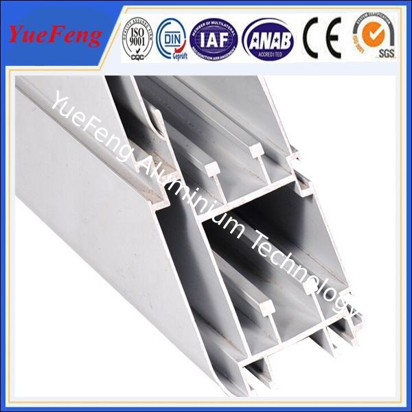 China factory aluminium profiles for household sliding door, extruded supplier