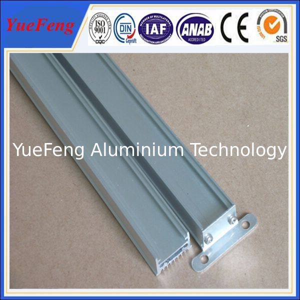 China aluminum extruder of building aluminium flooring profile with anodizing