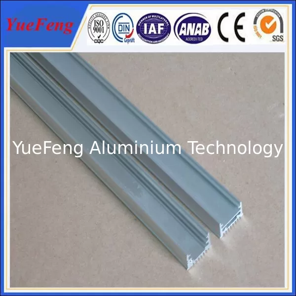 2015 Hot-selling Flat aluminium floor lighting profile for flex led strip made in China