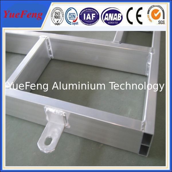 Welded aluminum frame with ISO and RoHS Certificate, aluminum welding profiles