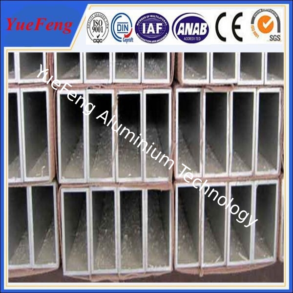 mill finish surface square pipe US$3.0/kg aluminium price per kilo