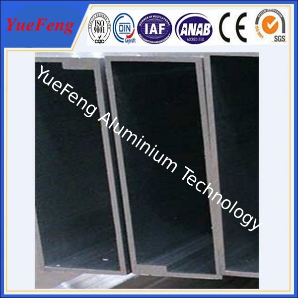 Hot! aluminium profile tube manufacturer,  square aluminum profile