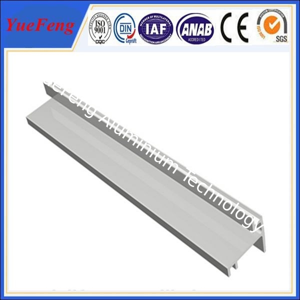 customized extruded aluminium enclosure cleanroom t shape extrusion profile