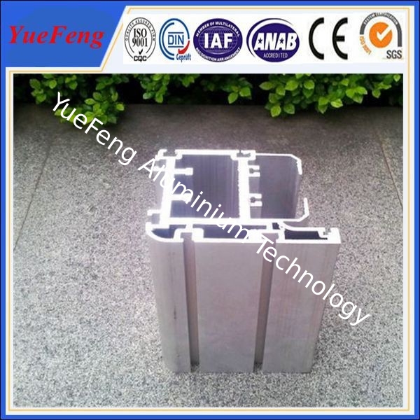 customized OEM aluminium alloy construction company profile, hollow aluminium extrusion