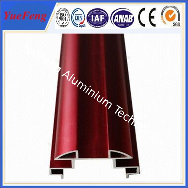 Hot! china aluminum profile manufacturer OEM anodized surface treatment