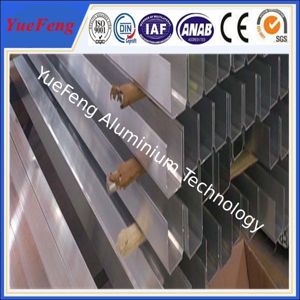 u-shapes profil aluminum extrusion manufacture, industrial aluminum extrusion in china