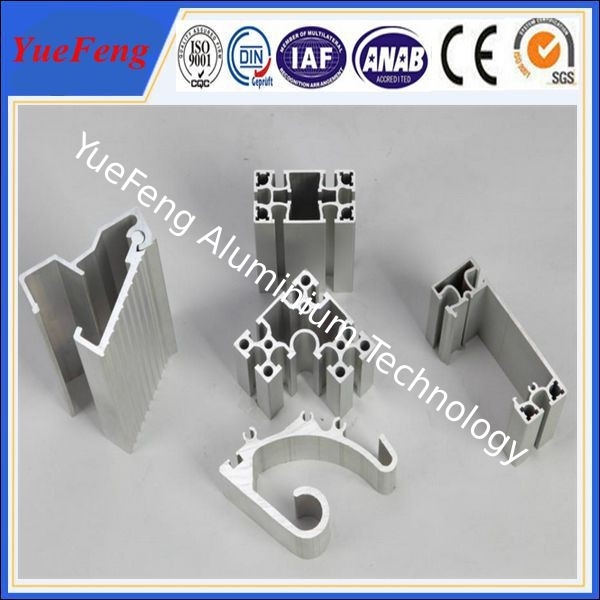 Hot! types of industrial aluminum profile, Manufacturer of aluminum profiles