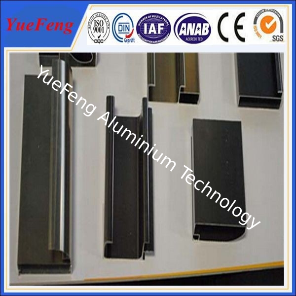 extruded aluminium structural/steps/roller/curtain rail sliding for vertical blinds