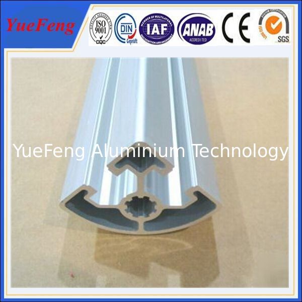 aluminium extrusion profile factory price, 45X45R aluminum extrusion manufacturer