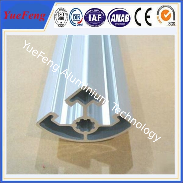 aluminium extrusion profile factory price, 45X45R aluminum extrusion manufacturer