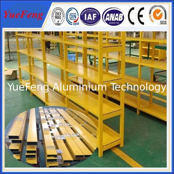China manufacture of aluminium price per kg, aluminium profiles for shelf
