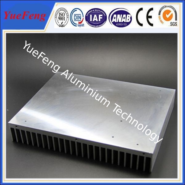 Industrial aluminum radiator profile /anodized aluminum extrusion heatsink for industry