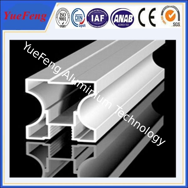 Extrusion hollow aluminum profile , hollow profile aluminum extruders in Foshan China