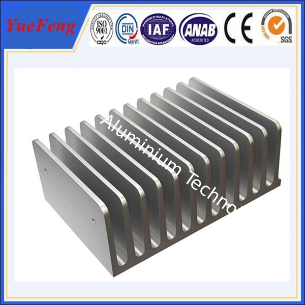 Hot! cnc cutting heat insulation aluminium profile, anodized heatsink aluminium extrusions