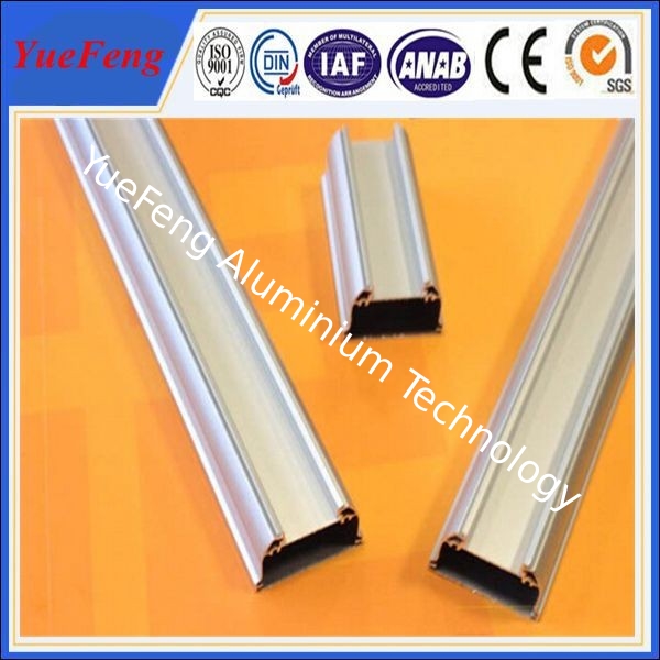 Anodized matt aluminium profile accessories for led,aluminium extrusion for led tube