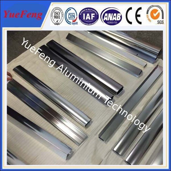 Hot! kitchen closet aluminium angle price, mirrow polishing aluminium extrusion